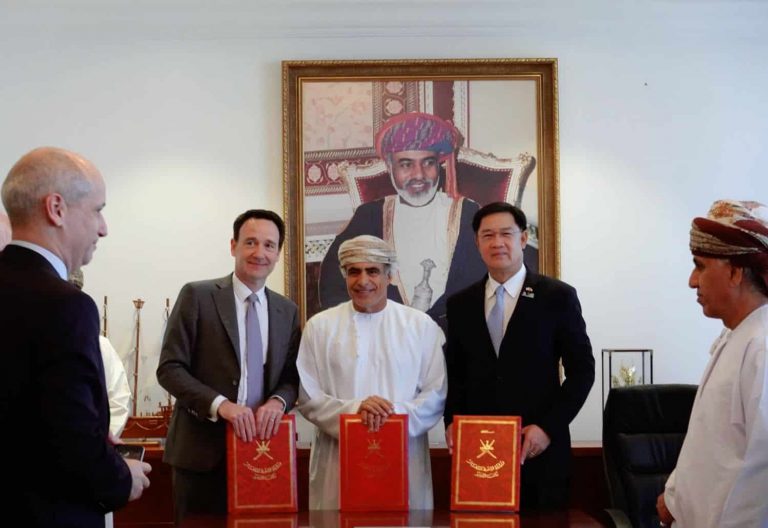 PTTEP strengthens investment in Oman, signing Exploration and Production Sharing Agreement for Block 12